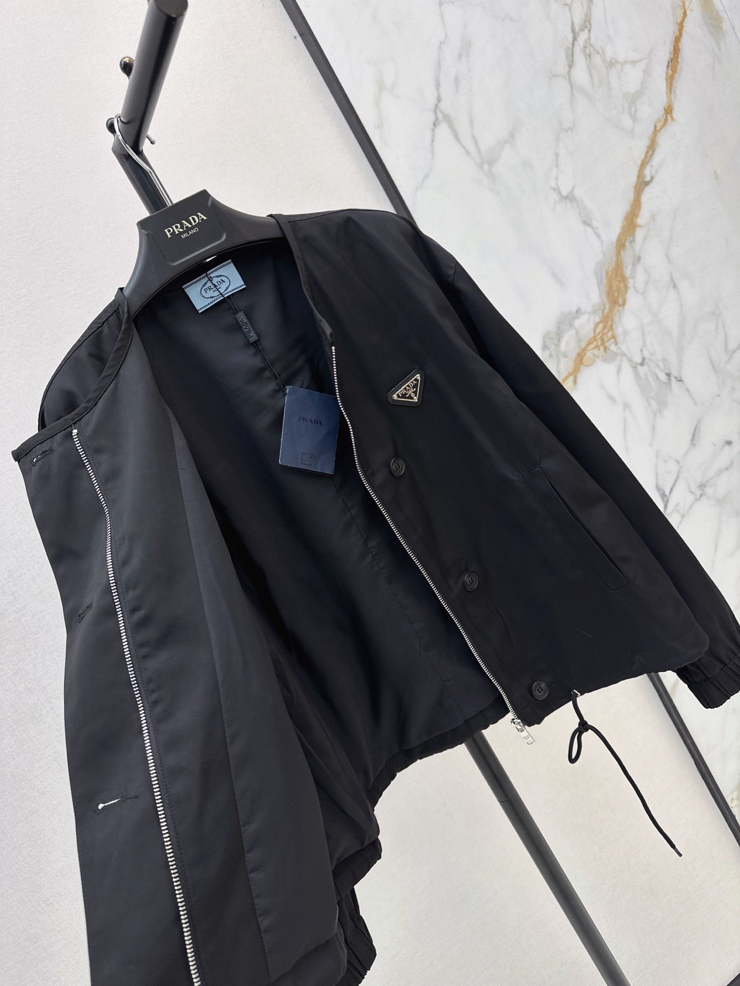 26 New Nylon Jacket with Triangle Logo