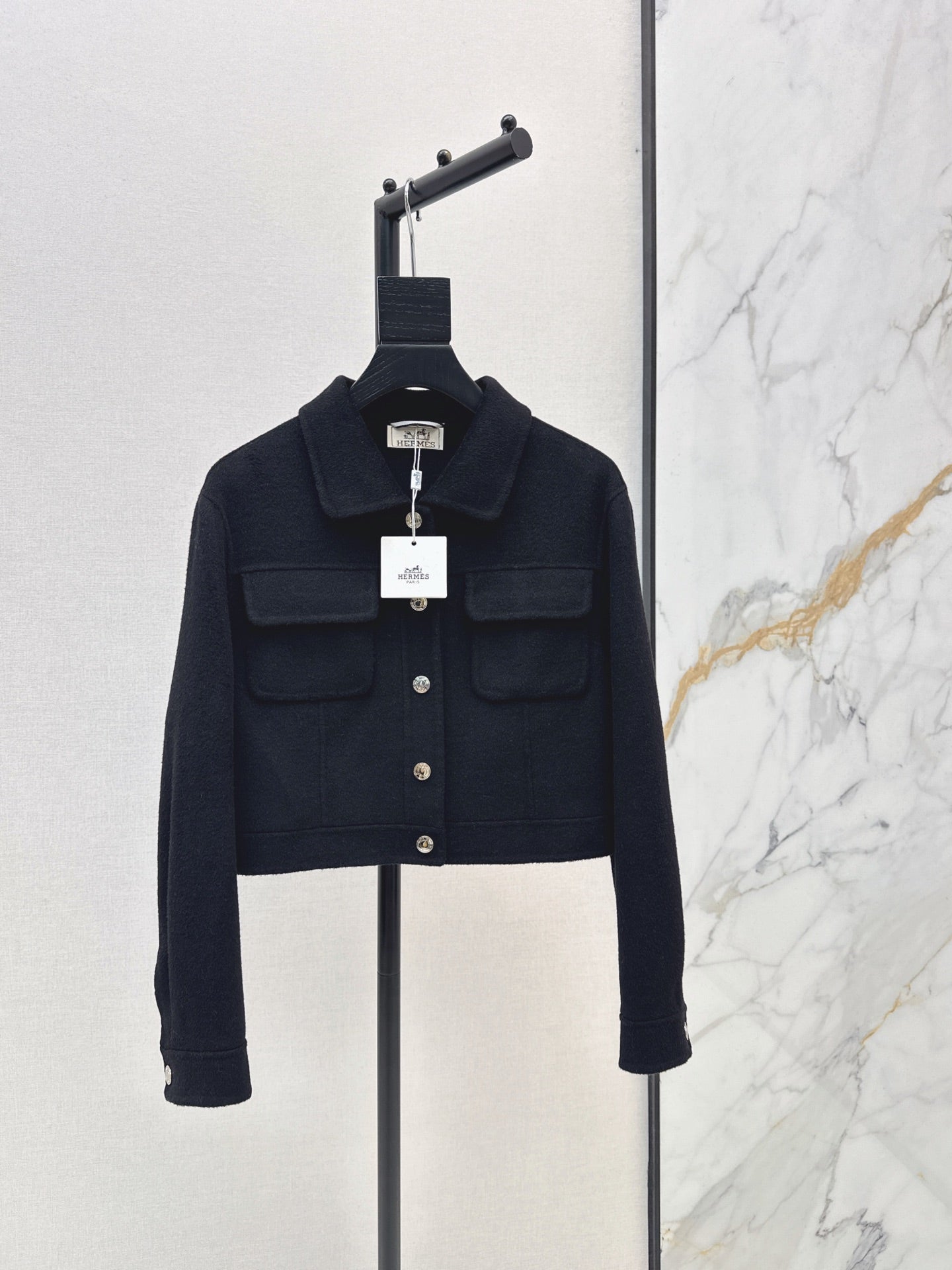 26FW New Double-Sided Cashmere Lapel Coat