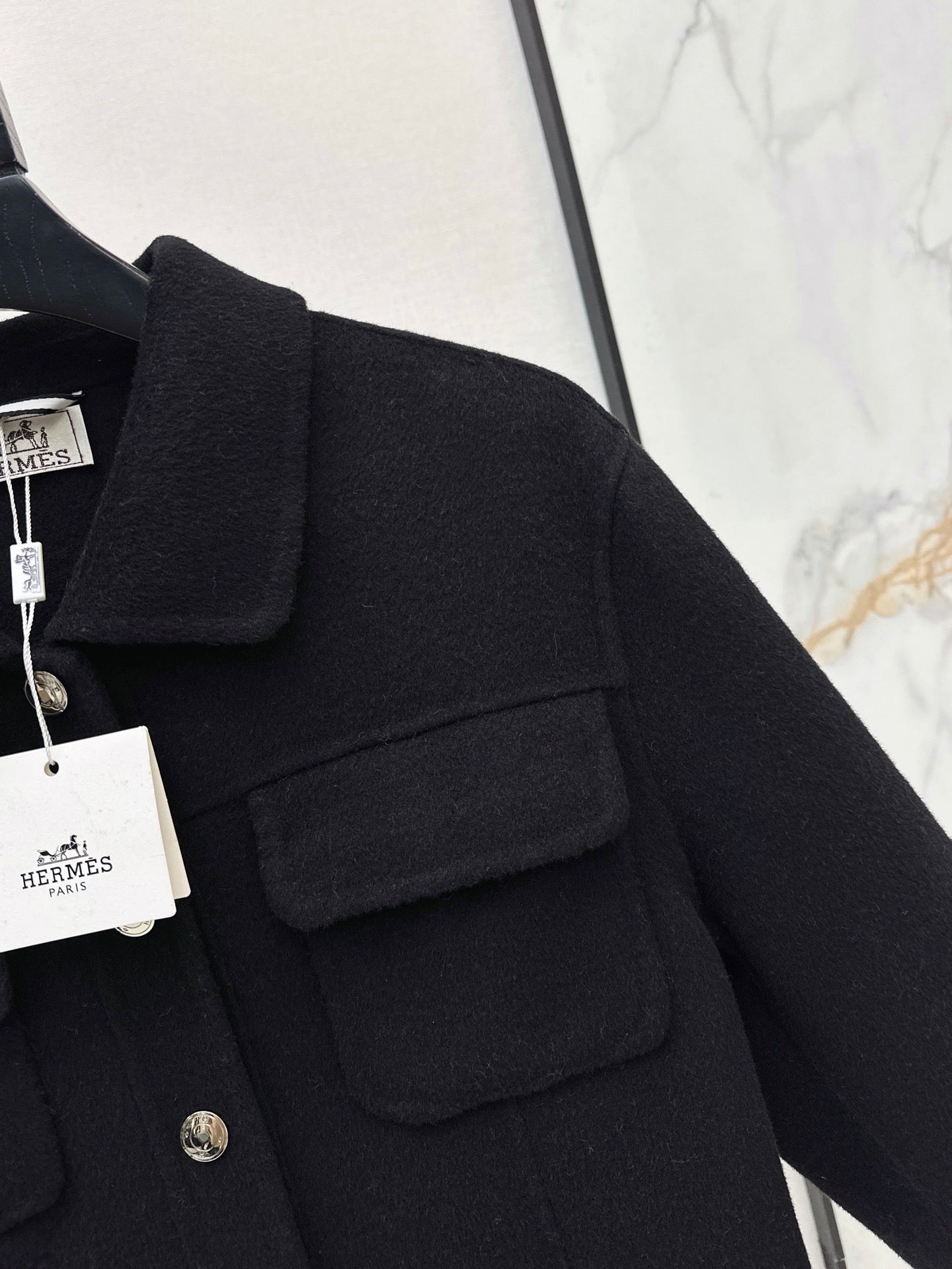 26FW New Double-Sided Cashmere Lapel Coat