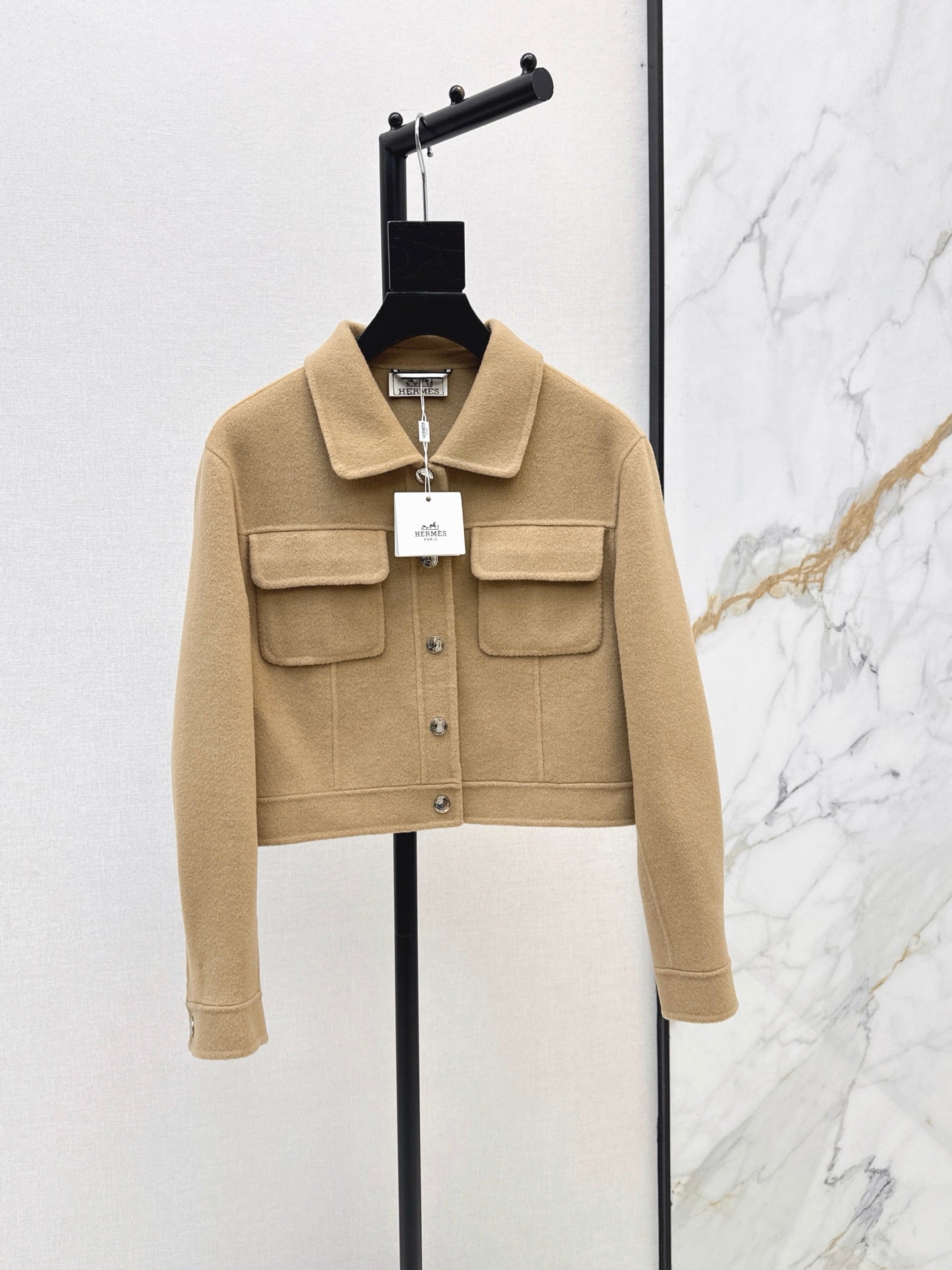 26FW New Double-Sided Cashmere Lapel Coat