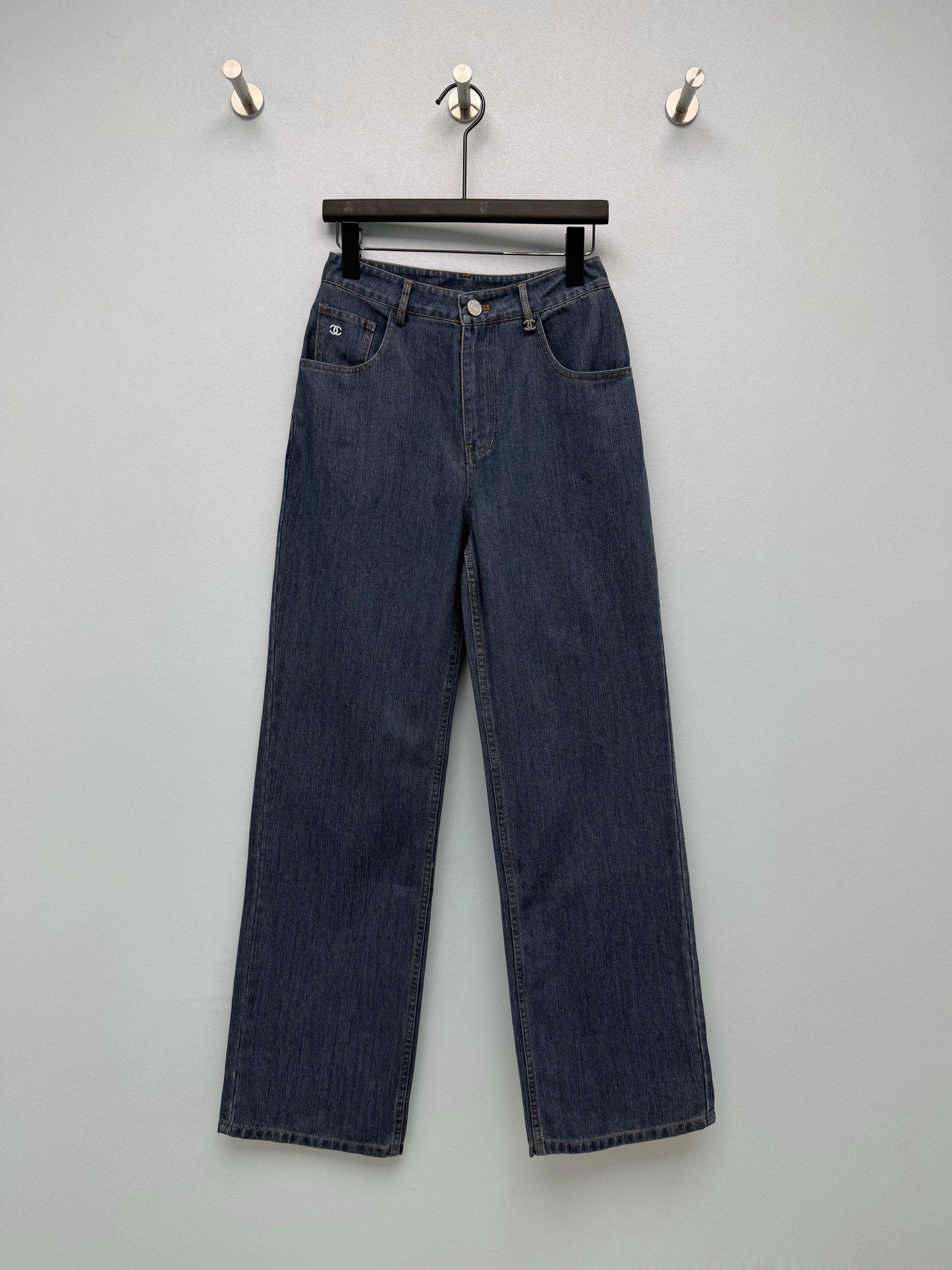 26FW New High-Waisted Straight Leg Retro Jeans