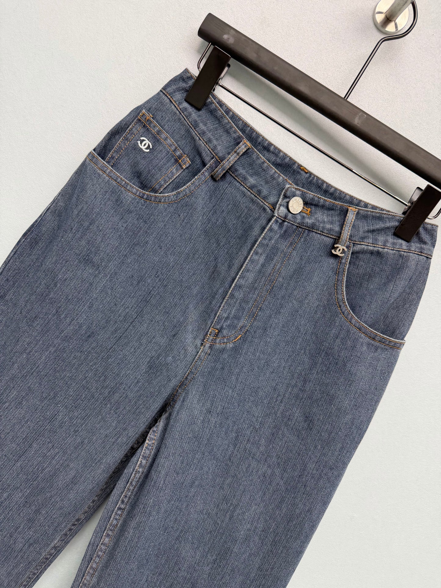26FW New High-Waisted Straight Leg Retro Jeans