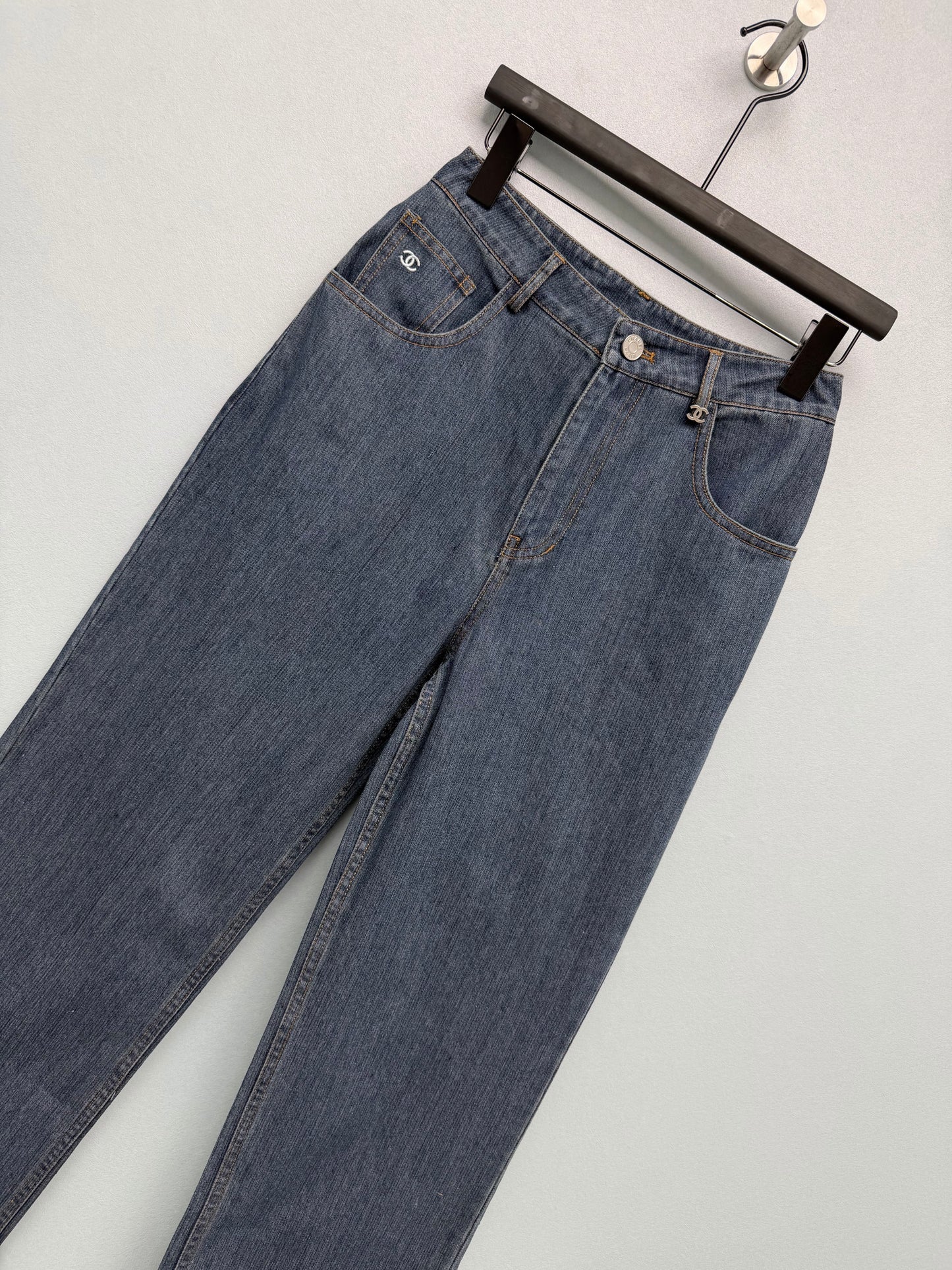 26FW New High-Waisted Straight Leg Retro Jeans