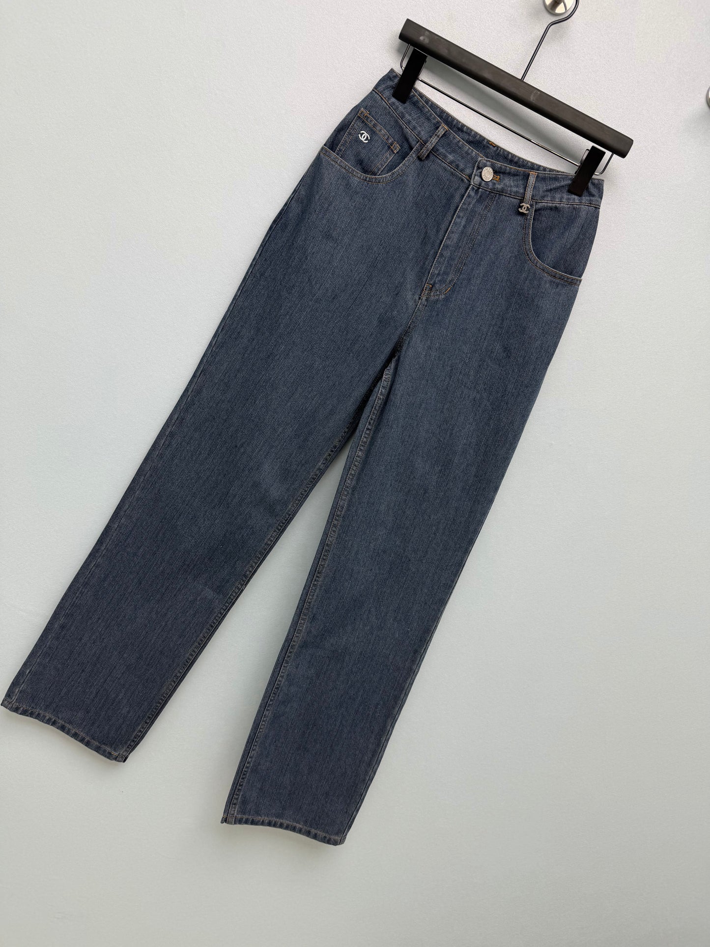 26FW New High-Waisted Straight Leg Retro Jeans