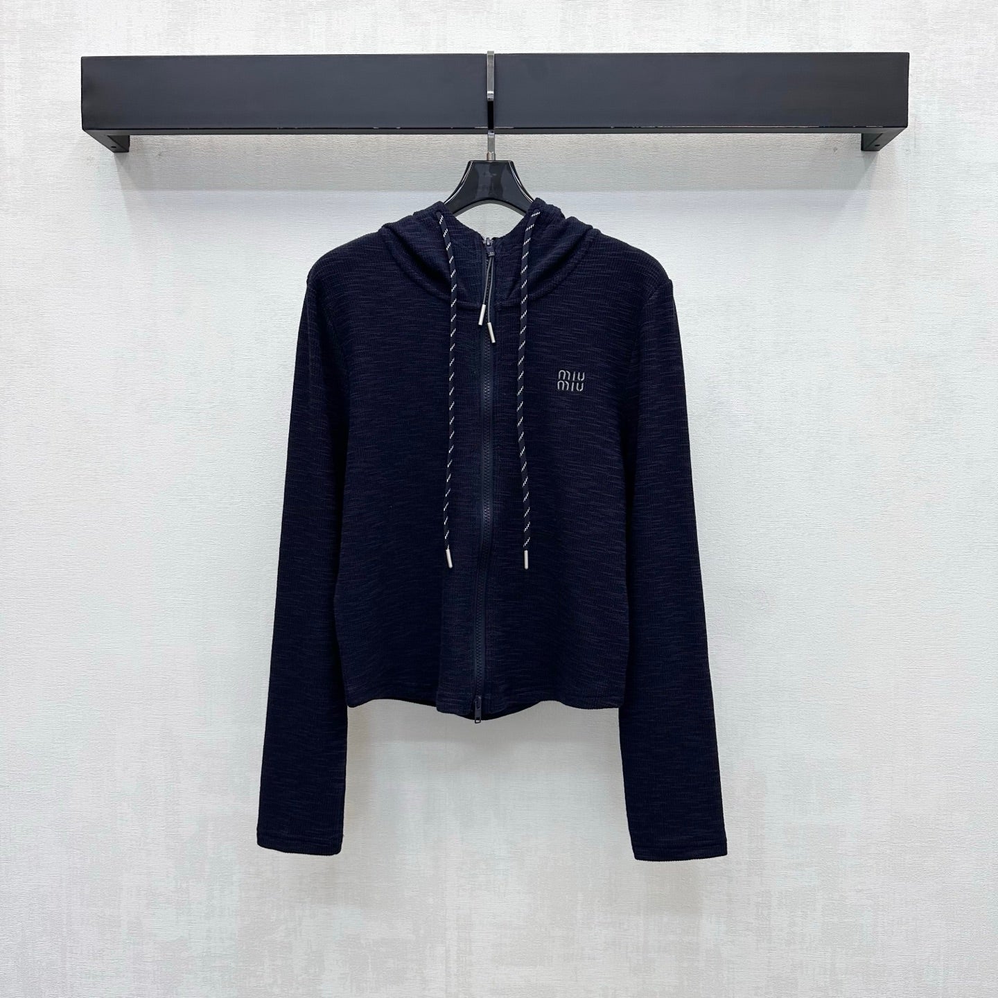 26fw New Hooded Embroidered Cardigan Jacket