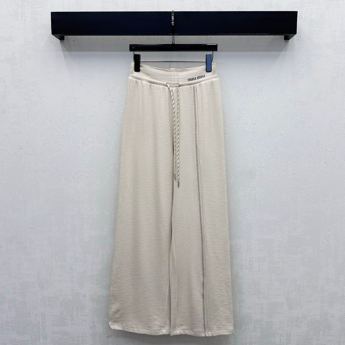 26fw New Embroidered Wide-Leg Trousers