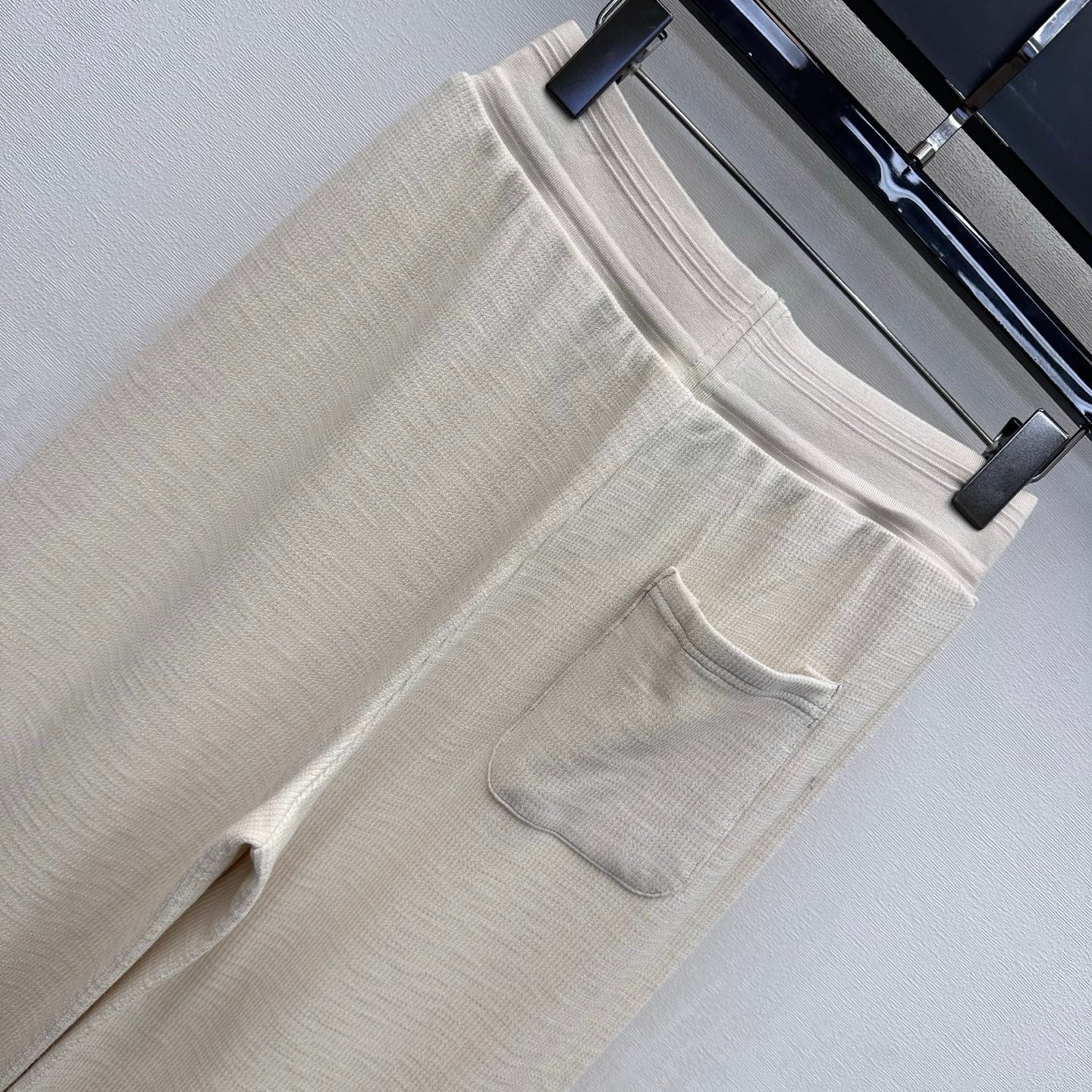26fw New Embroidered Wide-Leg Trousers