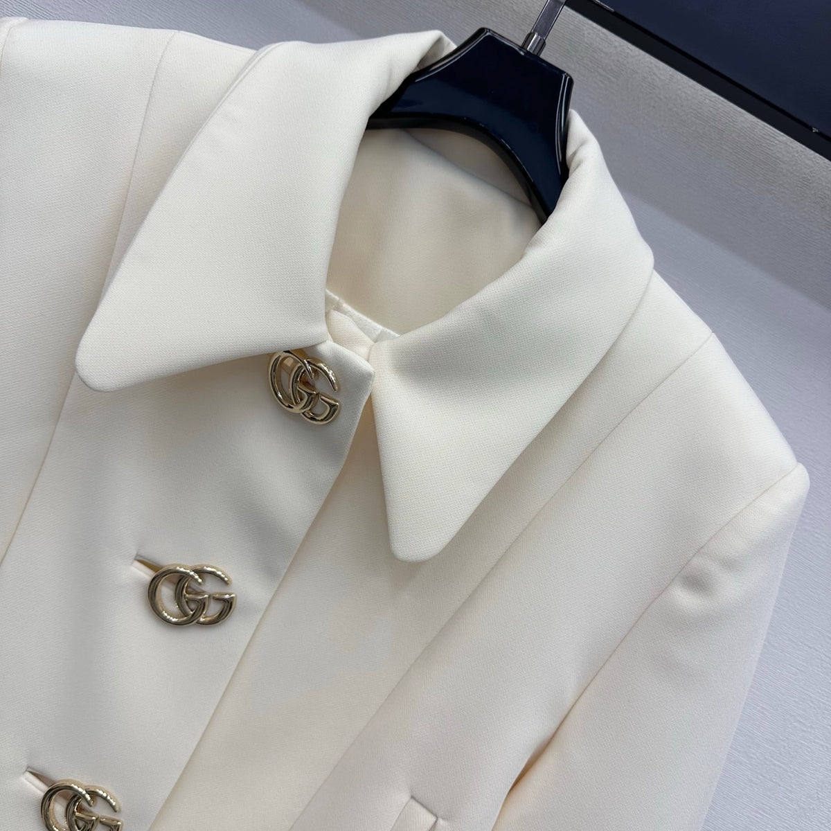 26FW New Metal Buckle Lapel Suit Jacket