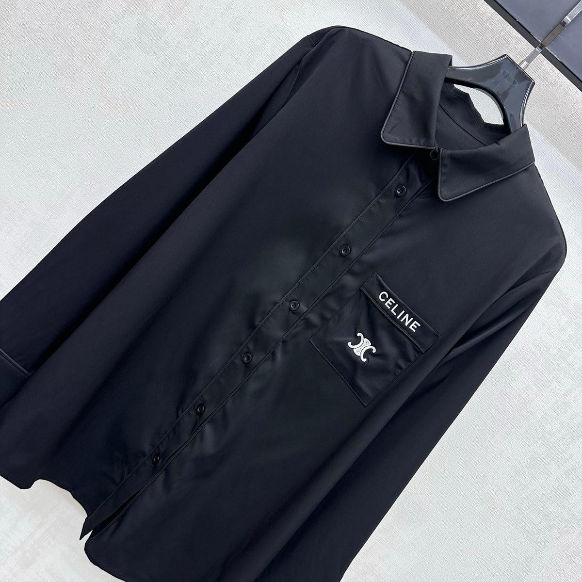 26fw New Embroidered Collared Shirt