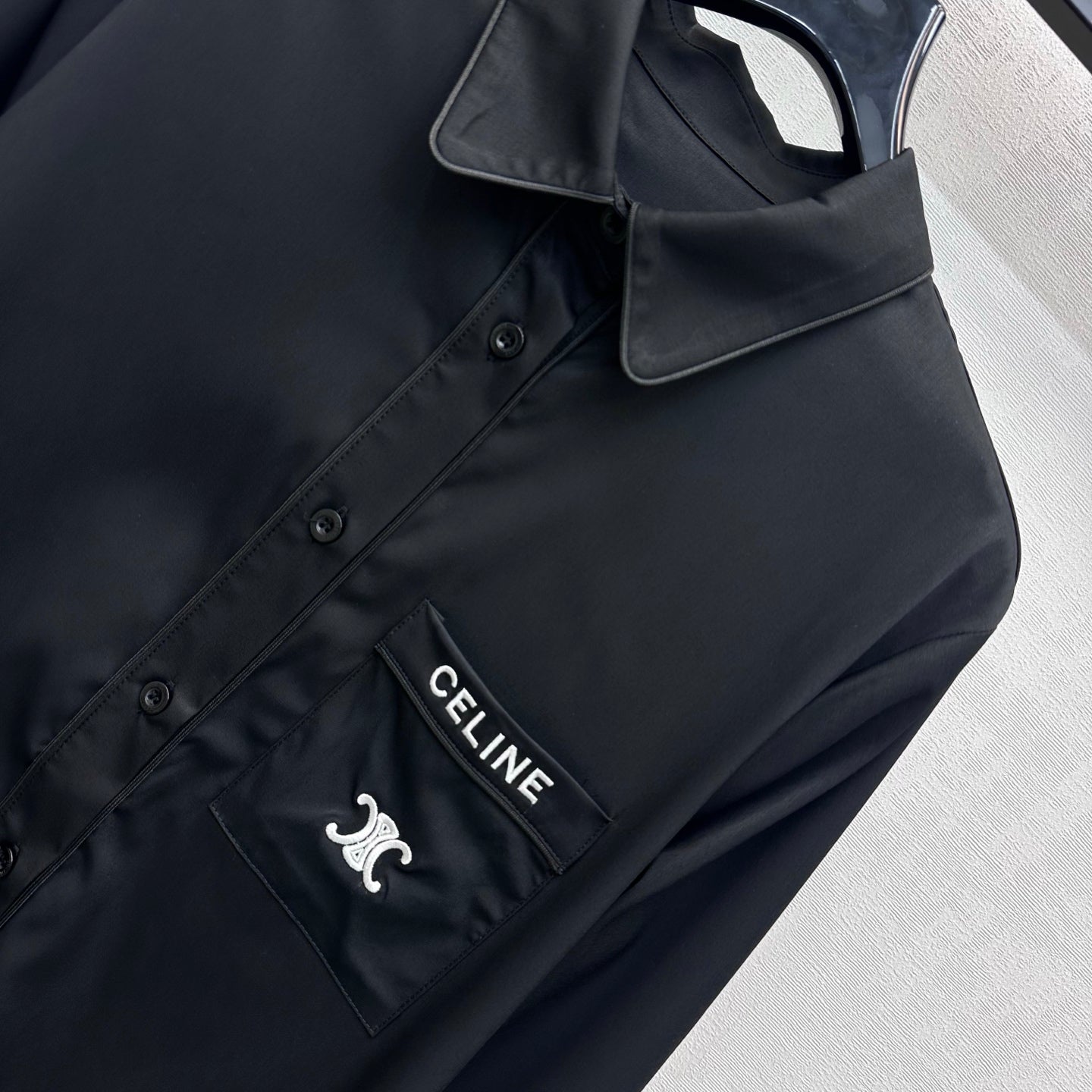26fw New Embroidered Collared Shirt