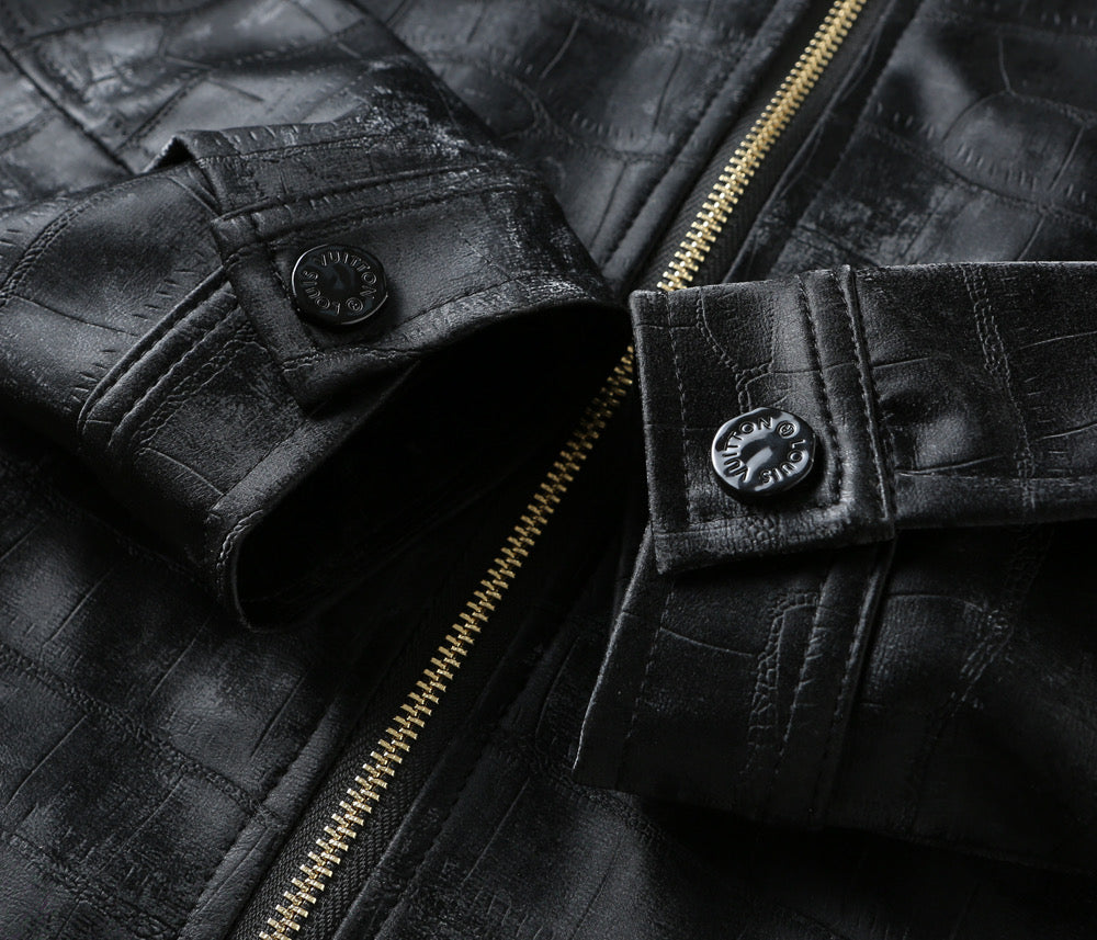 26 New Casual Leather Jacket