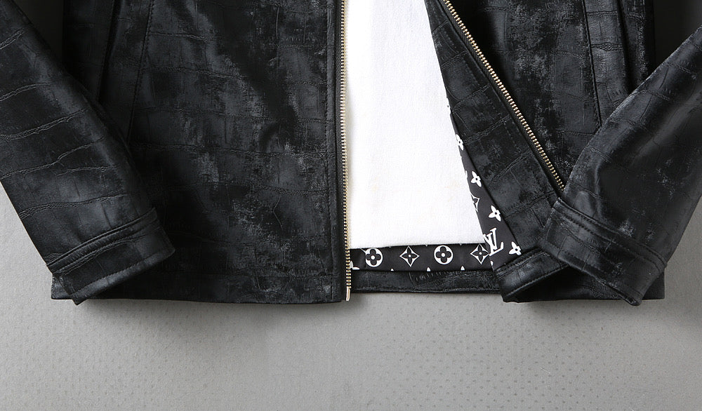 26 New Casual Leather Jacket