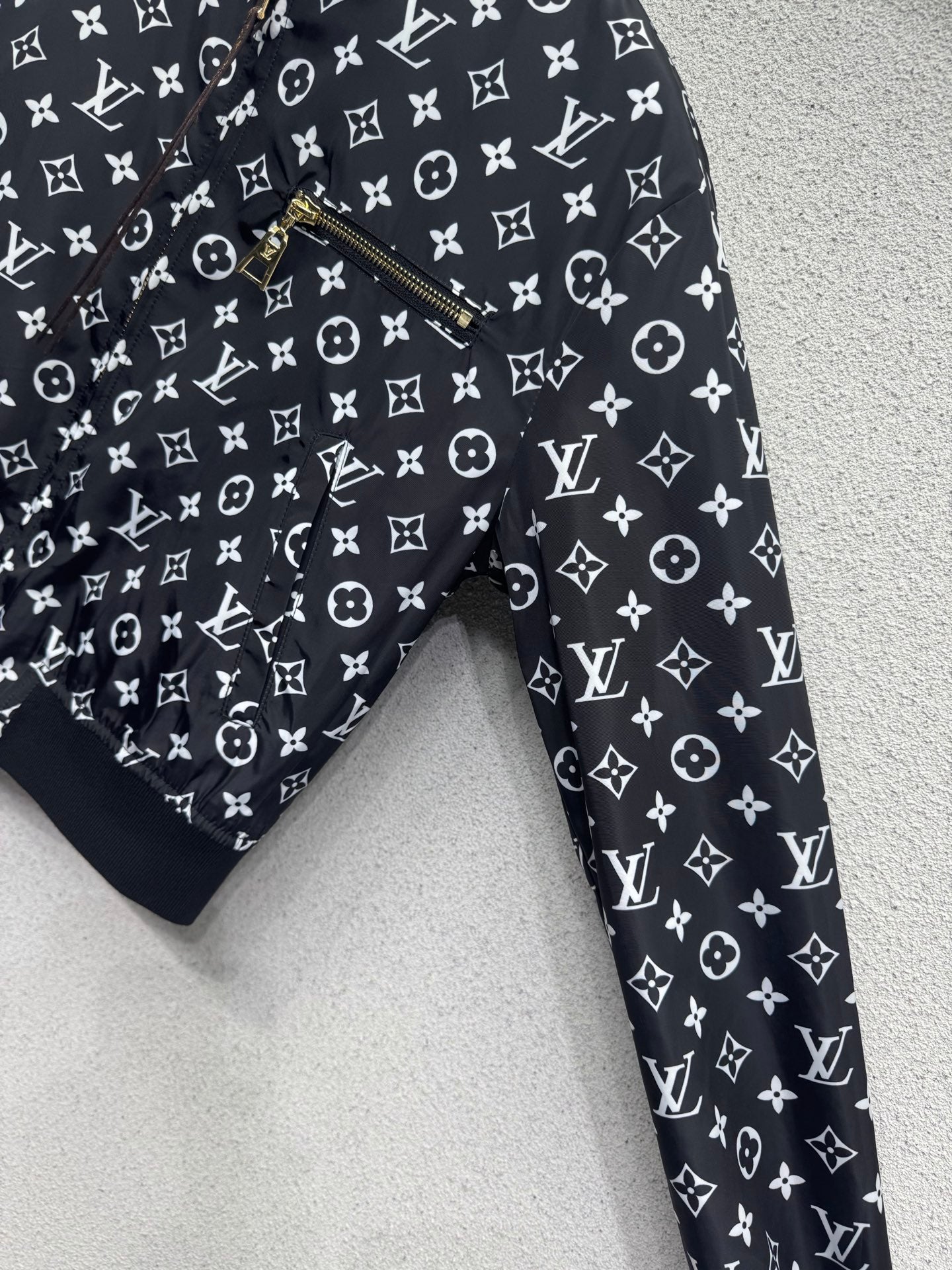 26FW New Style Monogram Reversible Jacket