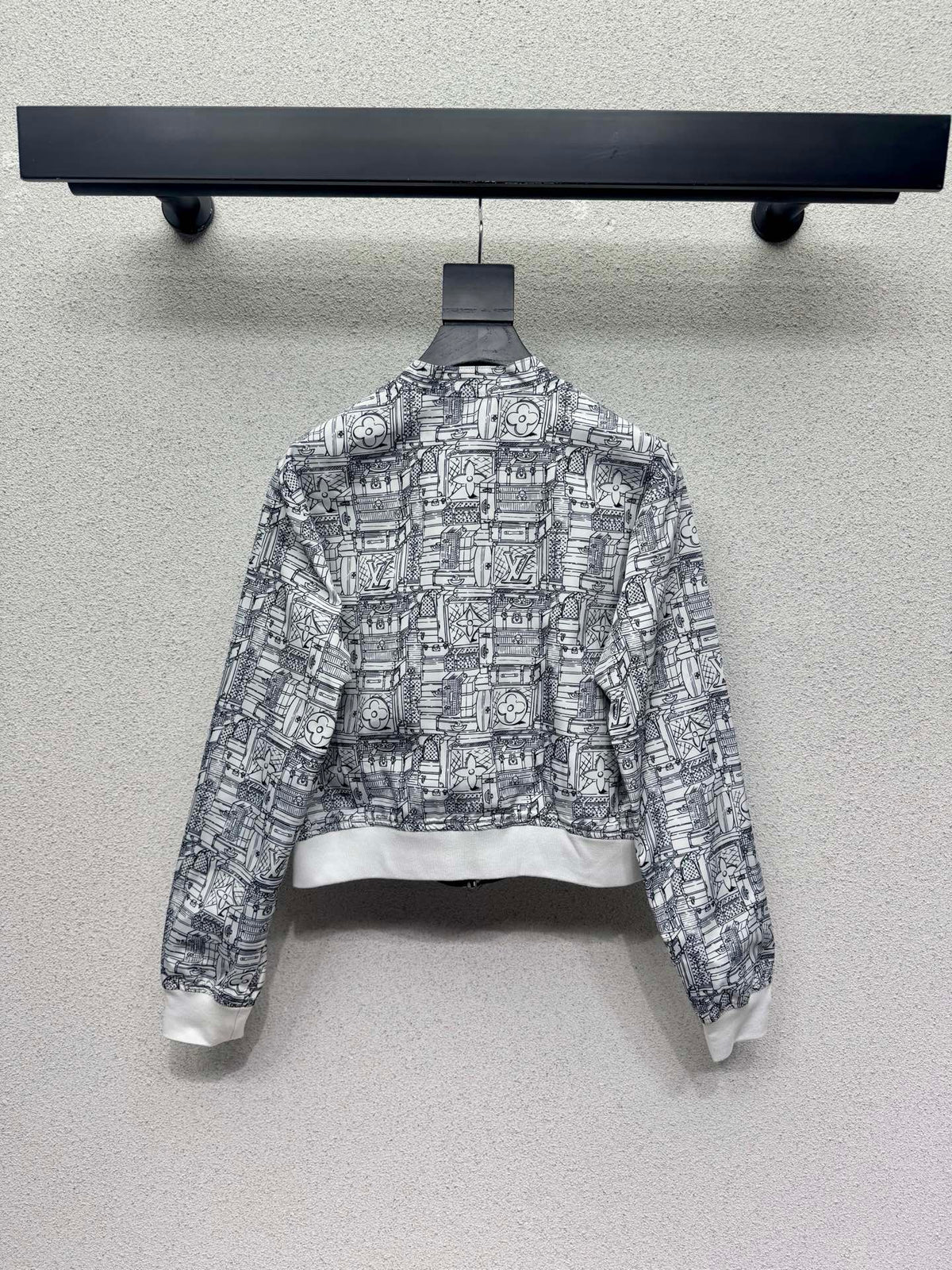 26FW New Style Monogram Reversible Jacket