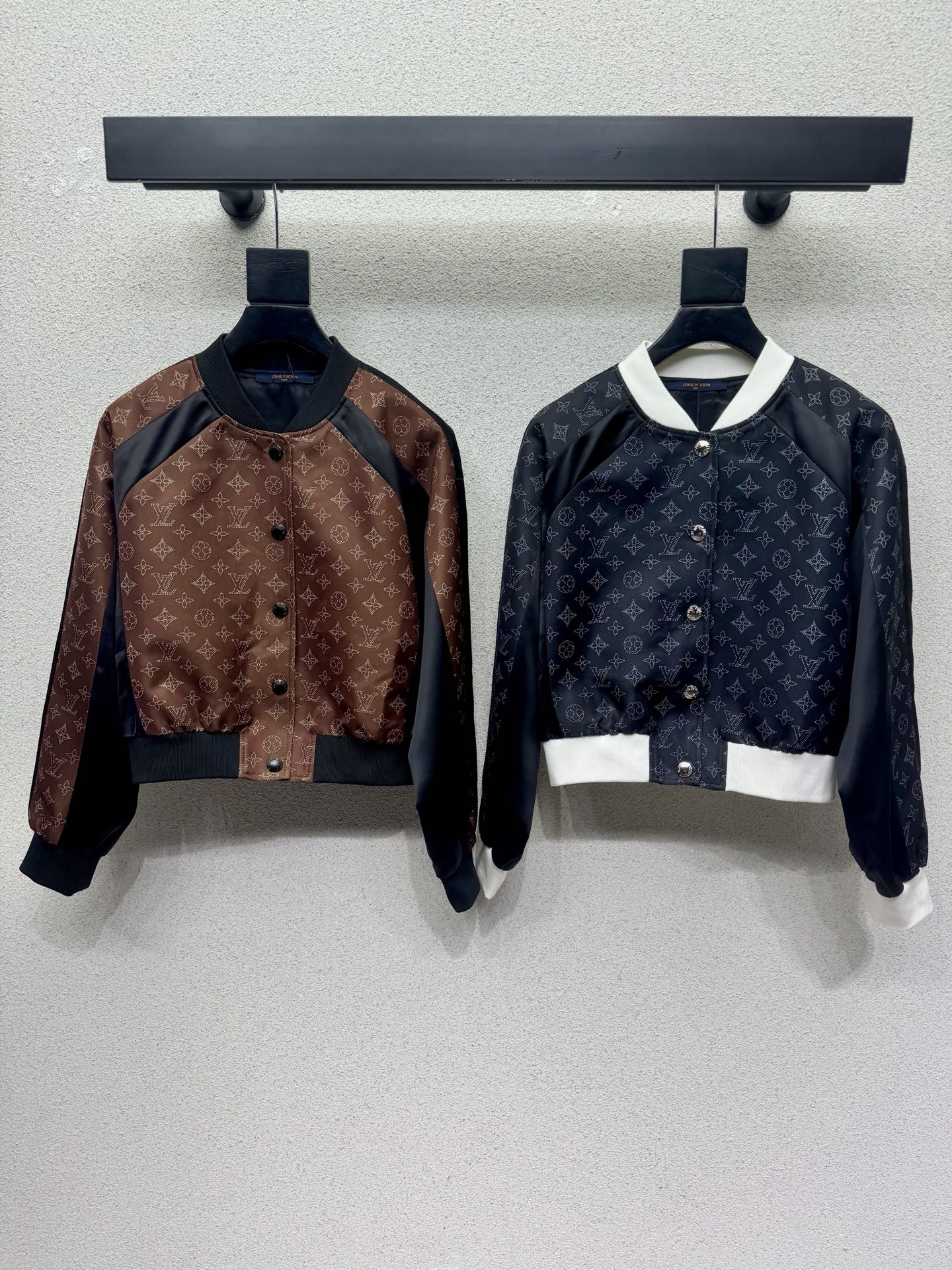 26FW New Monogram Baseball Jacket