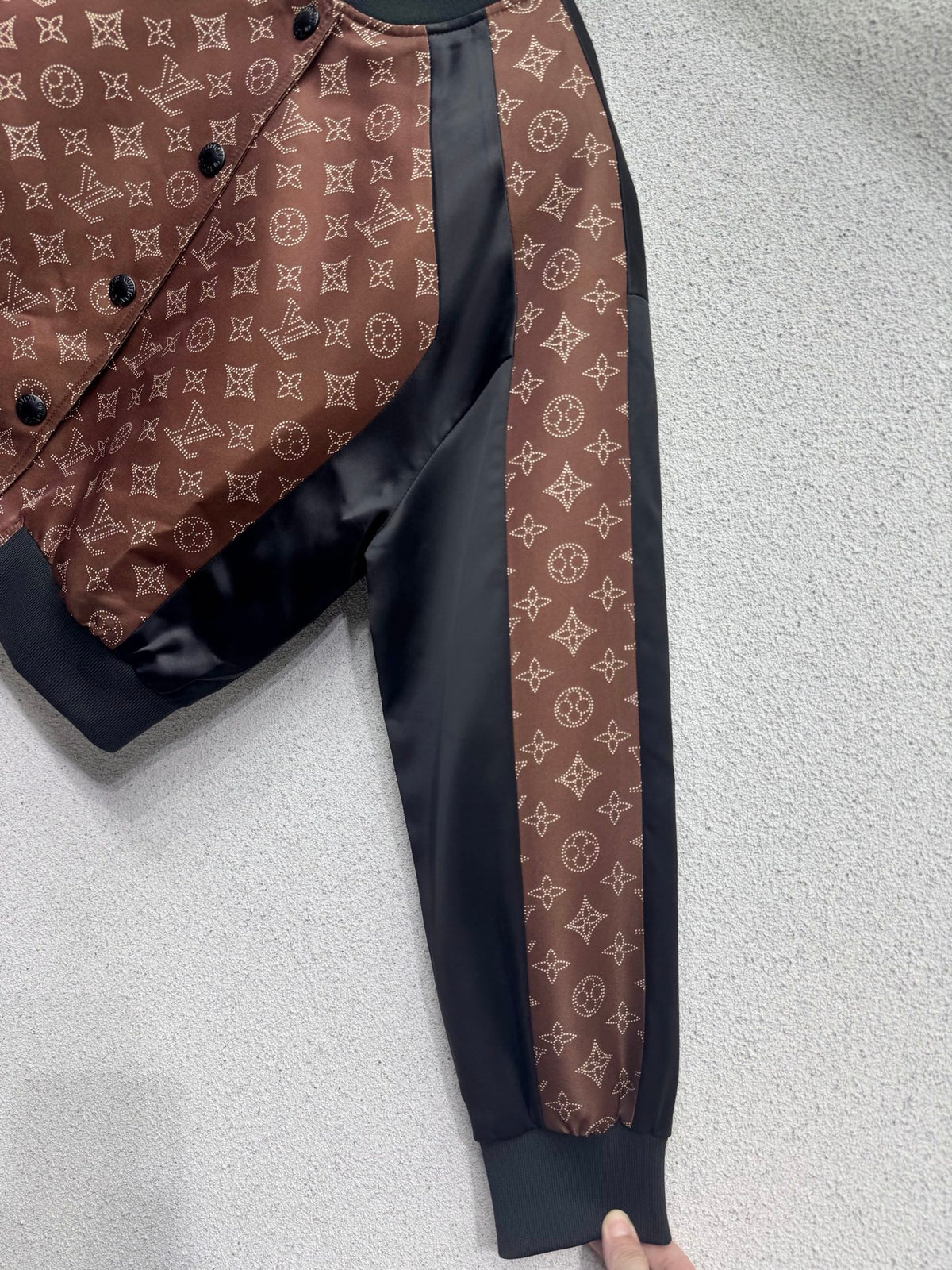 26FW New Monogram Baseball Jacket