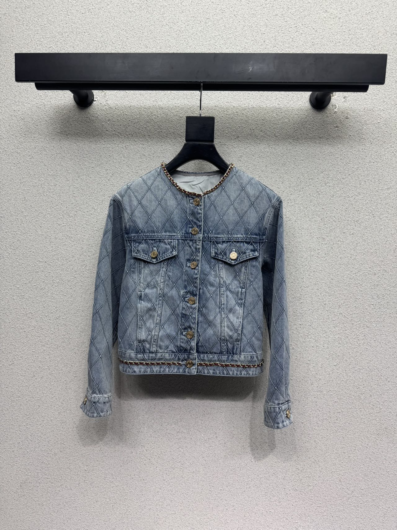 26FW New Arrival Diamond Pattern Jacket