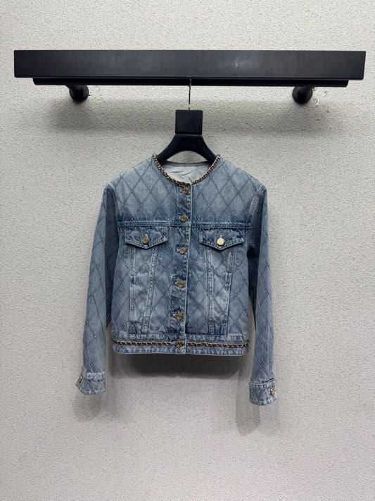 26FW New Arrival Diamond Pattern Jacket