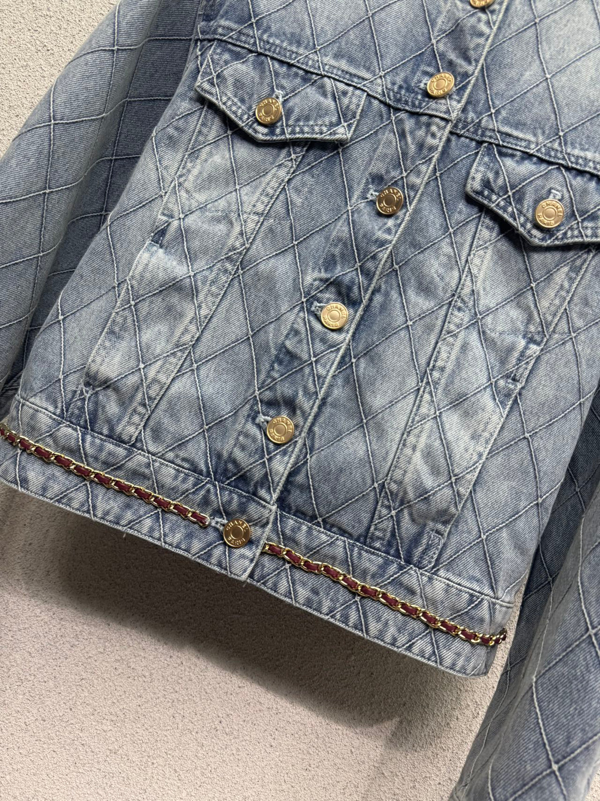26FW New Arrival Diamond Pattern Jacket