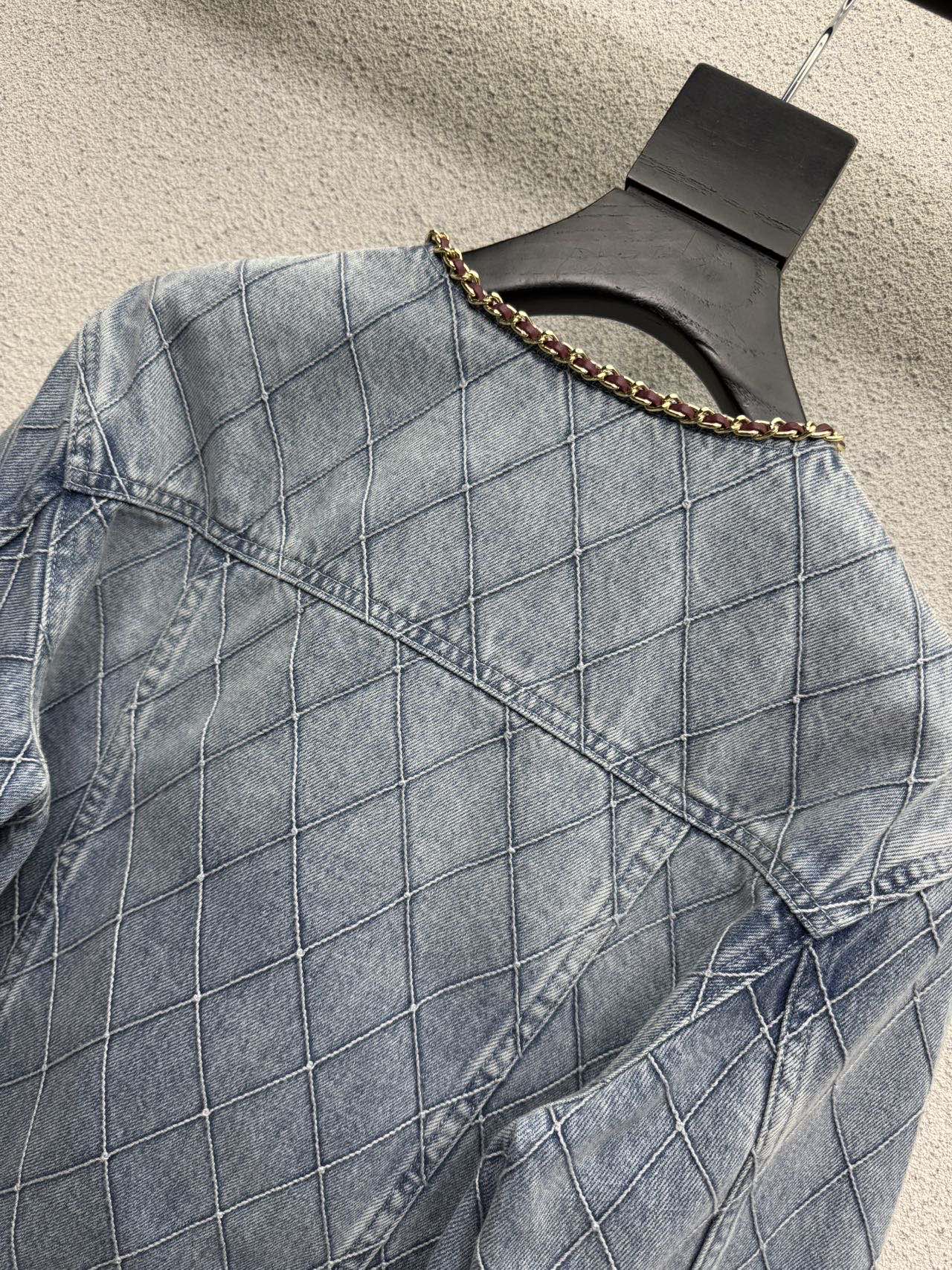 26FW New Arrival Diamond Pattern Jacket