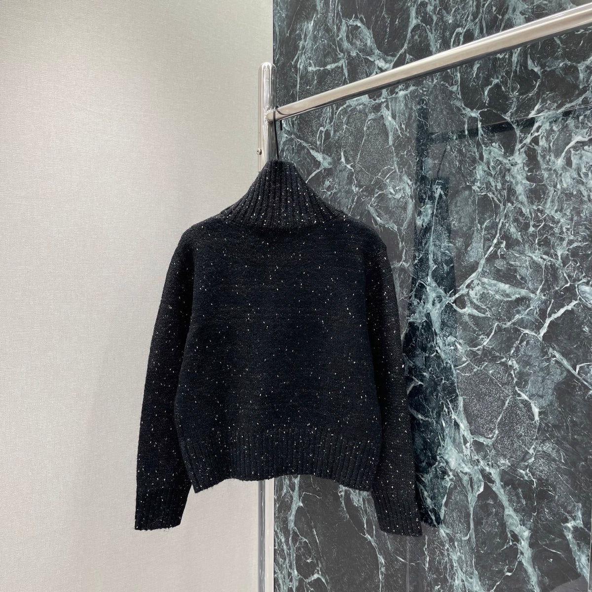26FW New High-Neck Knit Sweater