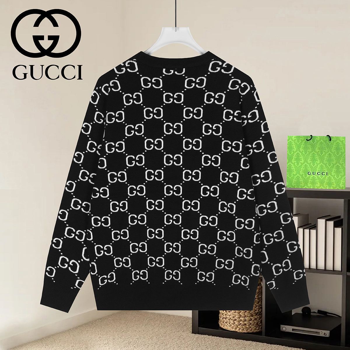 26 New All-Over Jacquard Sweater
