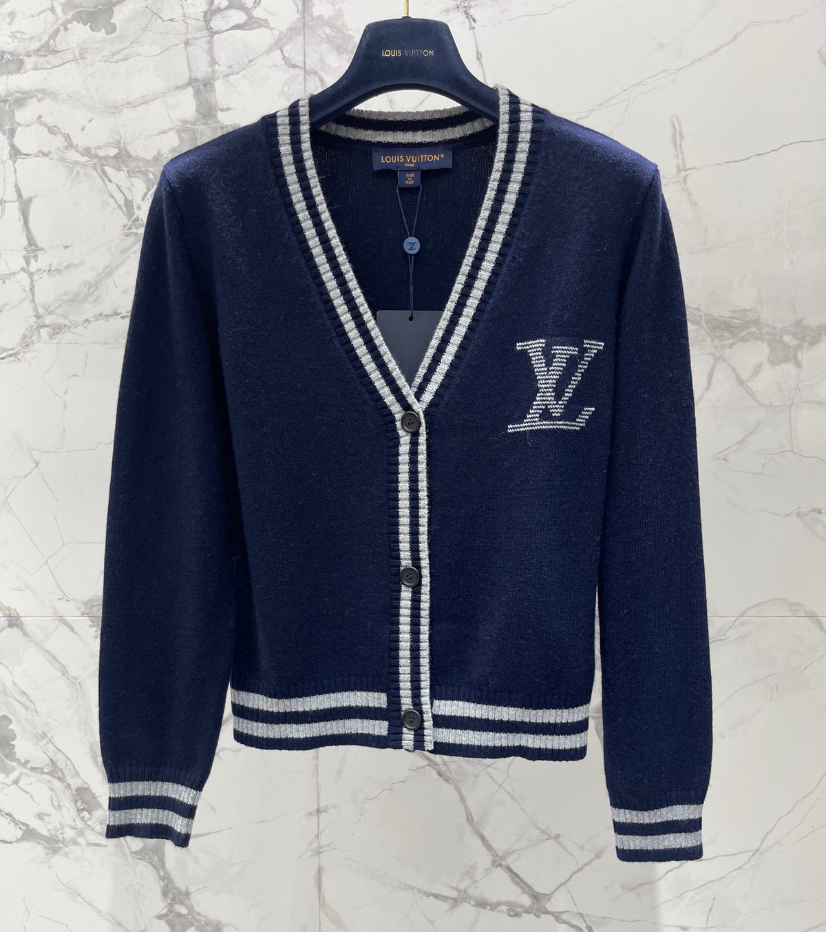 26FW New Color-Block Cardigan