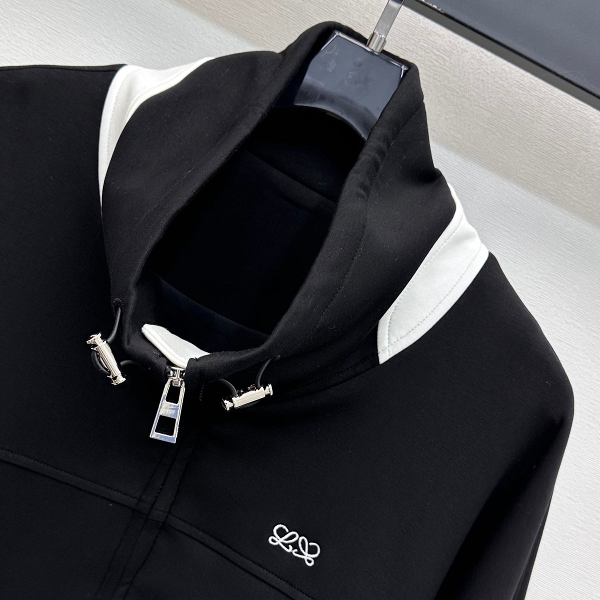 26FW New Embroidered Color-Block Jacket