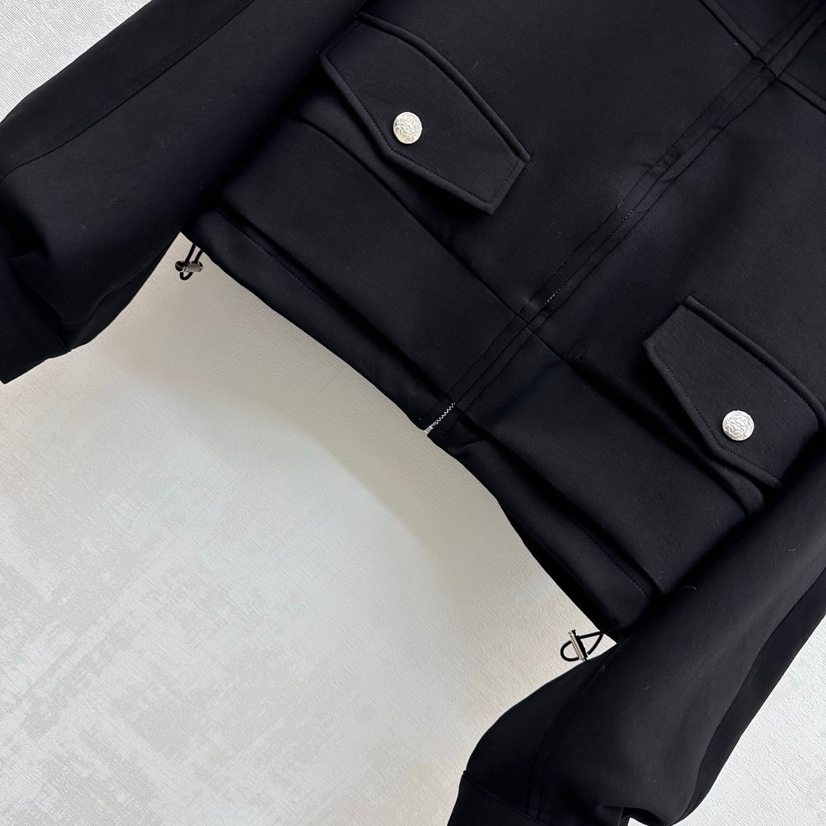 26FW New Embroidered Color-Block Jacket