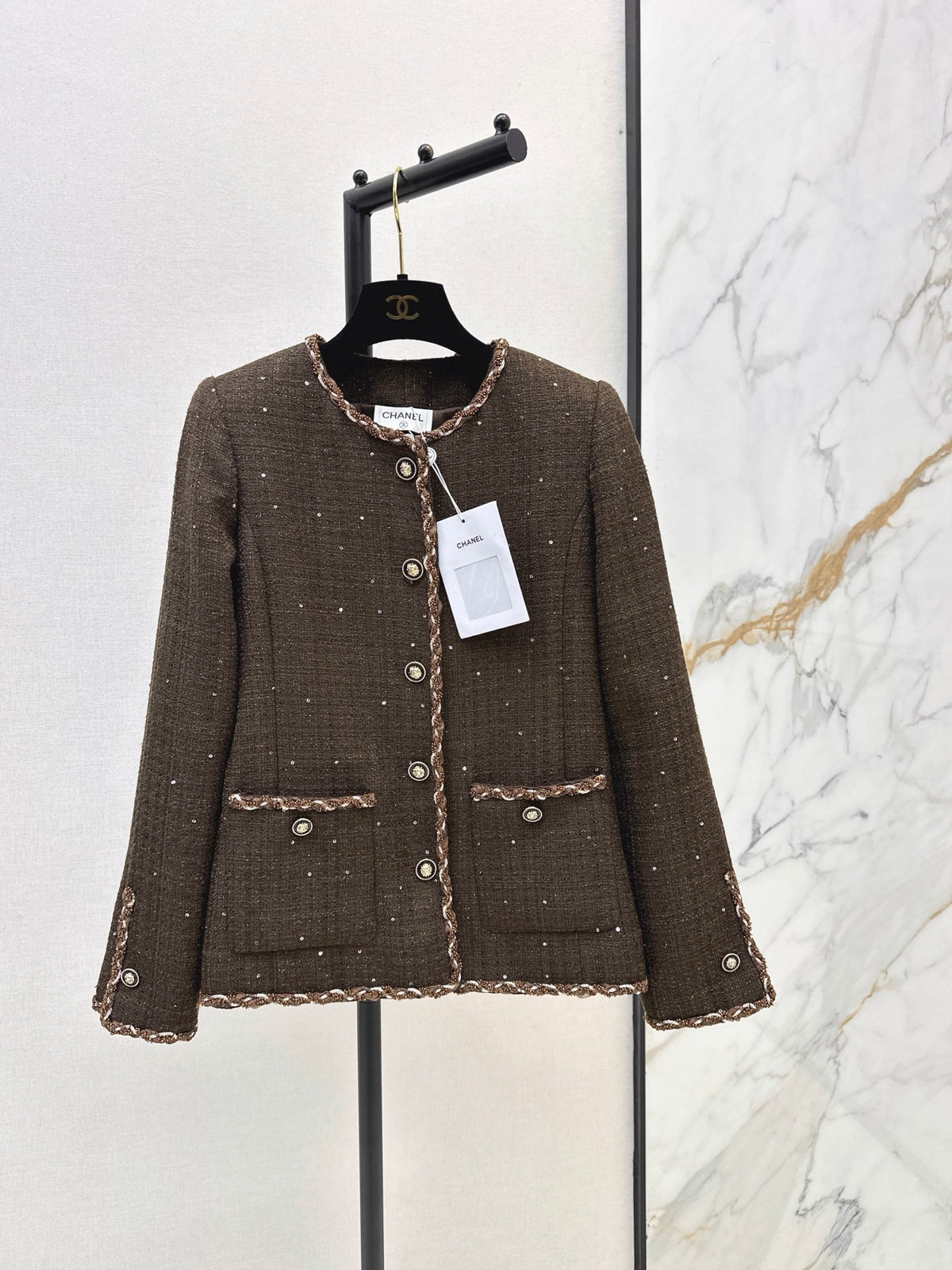 26FW New Knitted Jacket Set