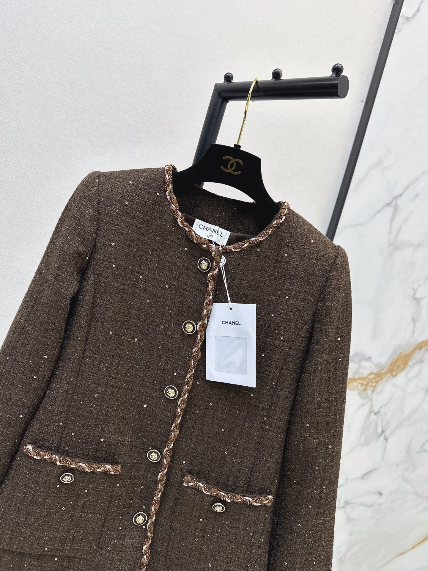 26FW New Knitted Jacket Set