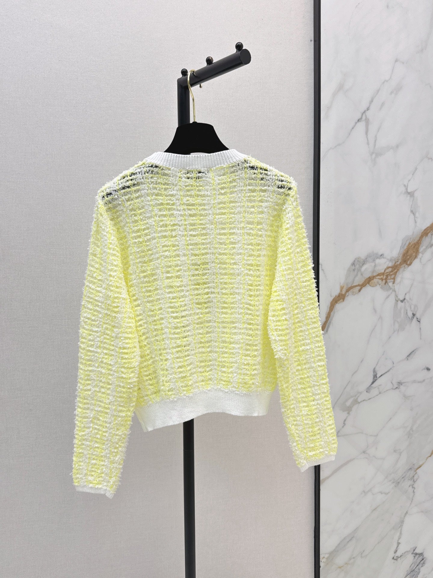 26FW New Cut-out Vertical-Ribbed Top