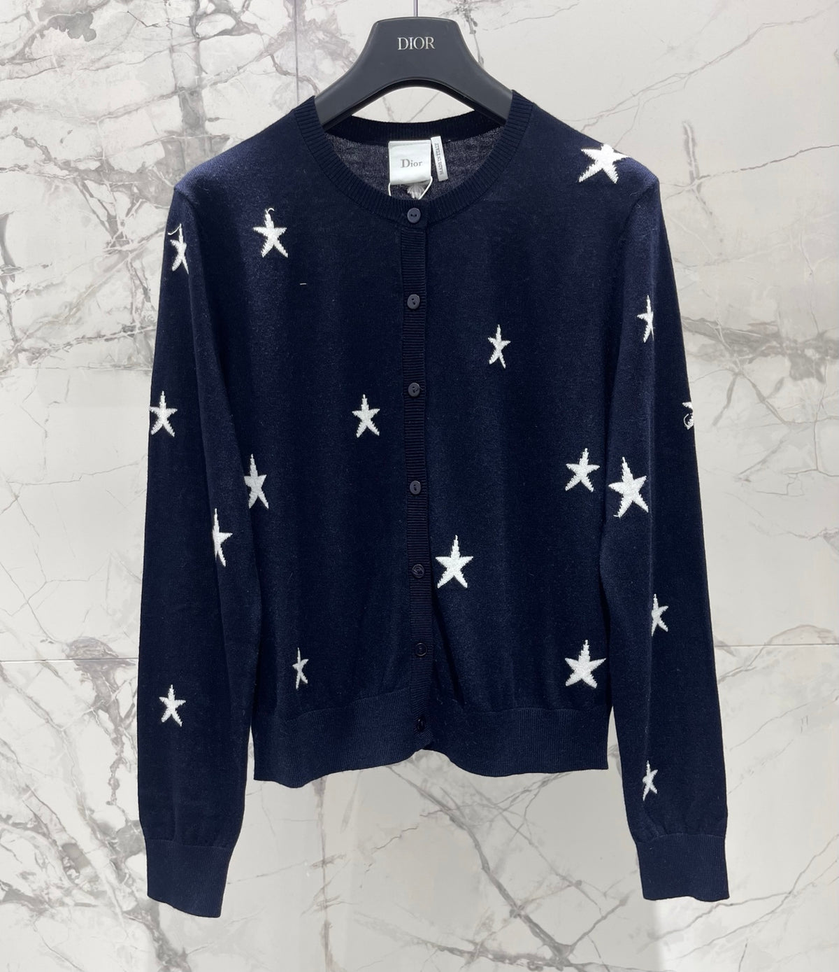 26FW New Star-Jacquard Tencel Sweater