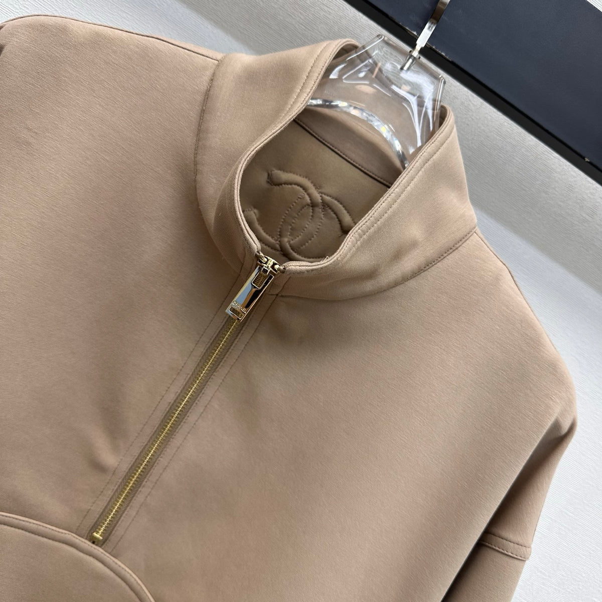 26FW New Half-Zip Stand-Collar Pullover Sweatshirt