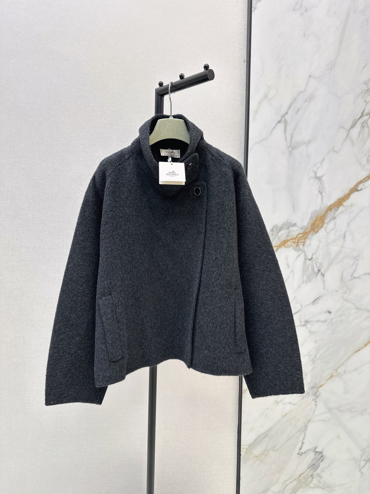 26FW New Reversible Stand-Collar Jacket