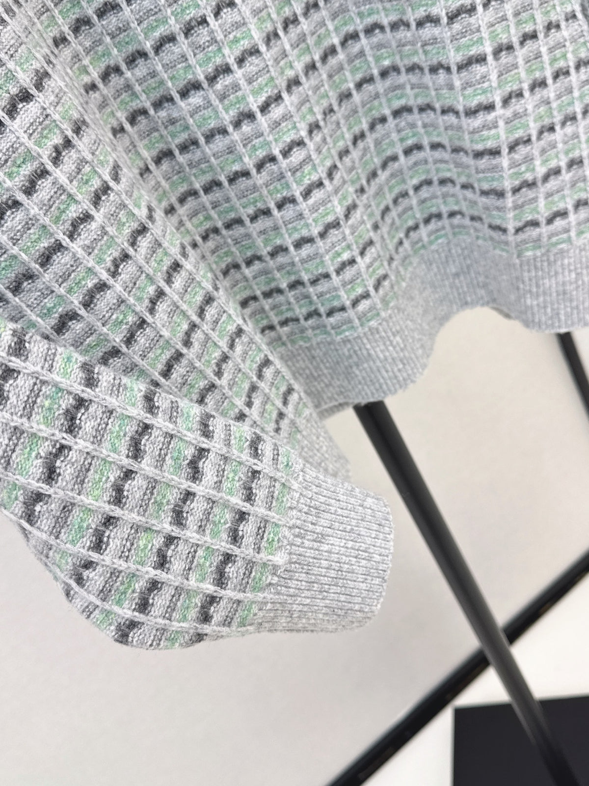 26FW New Plaid Knit Top