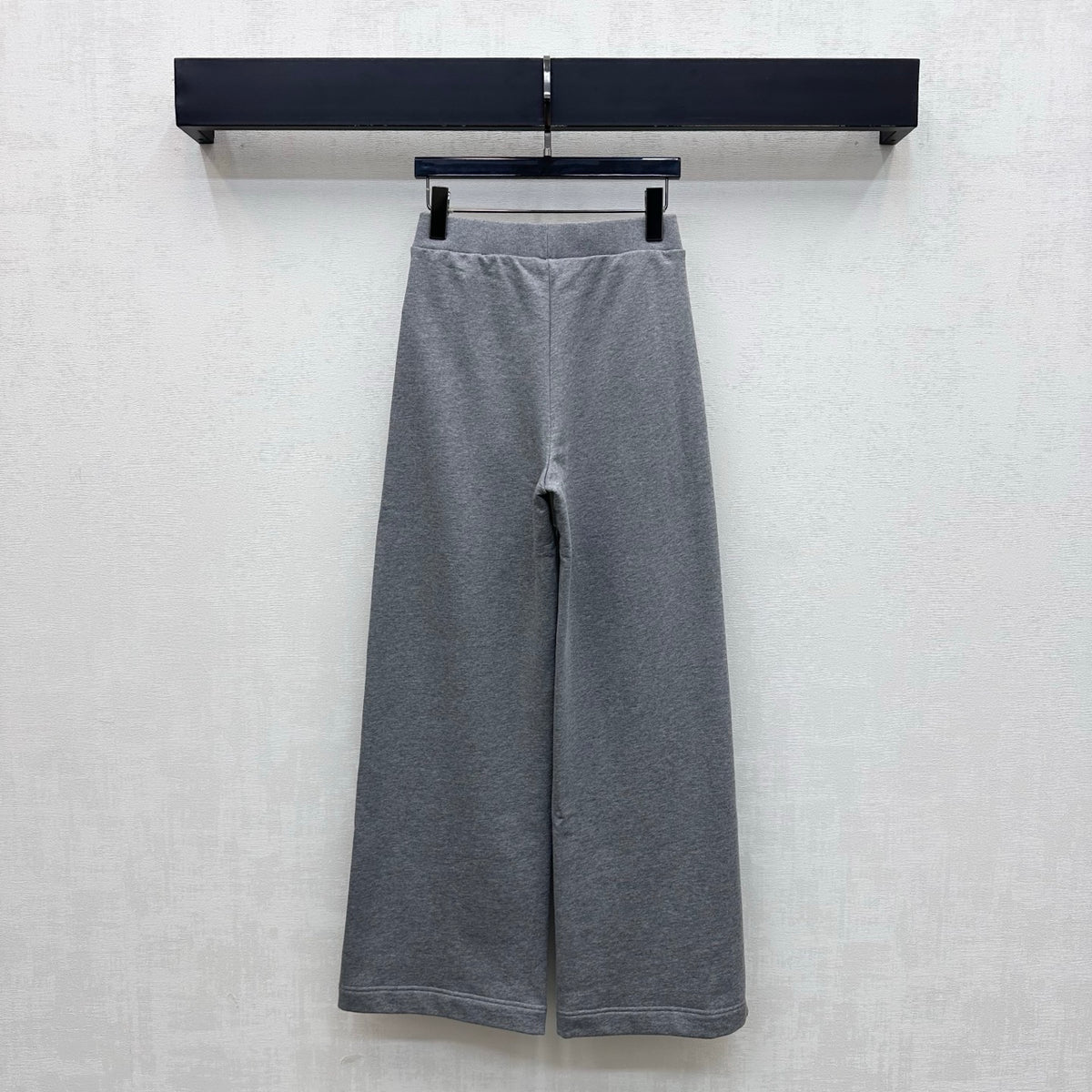 26FW New Embroidered Logo Wide-Leg Trousers