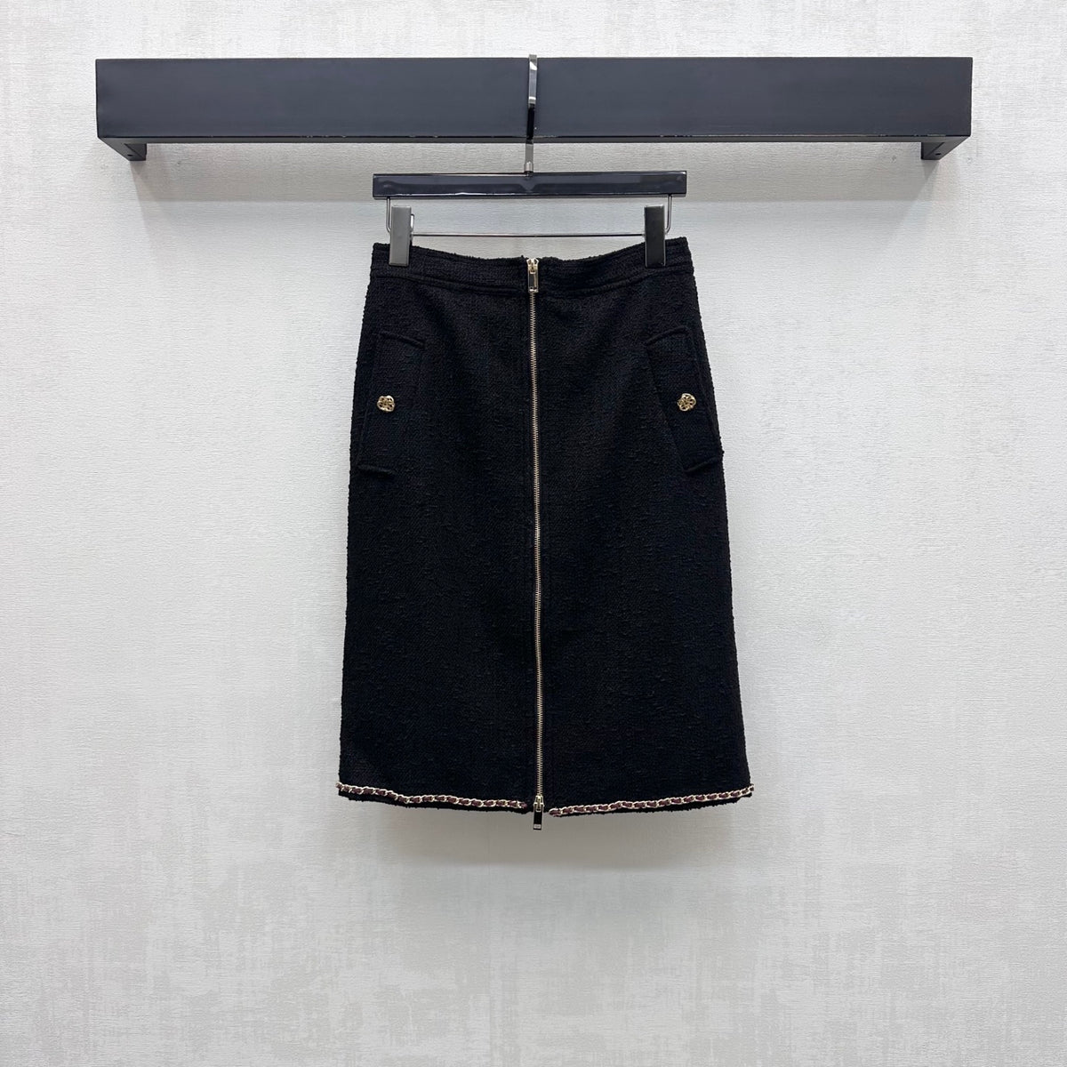 26FW New Tweed Mini Skirt