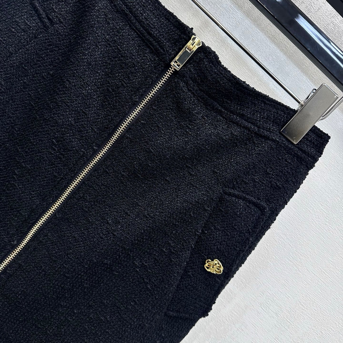 26FW New Tweed Mini Skirt