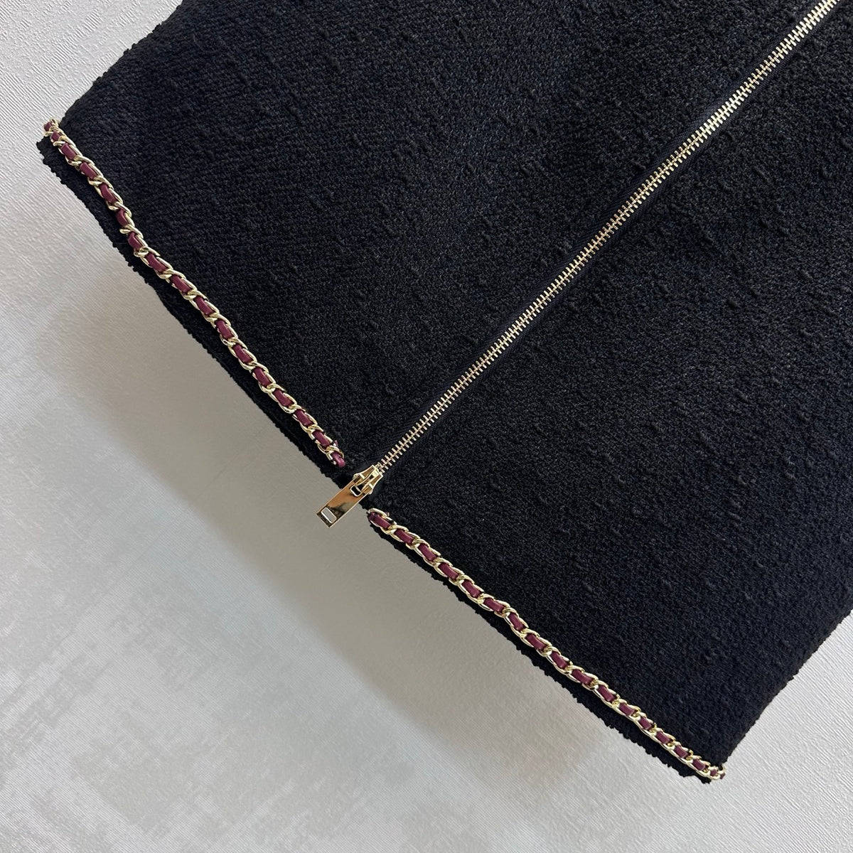 26FW New Tweed Mini Skirt