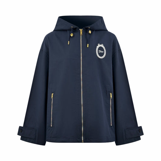 26FW New Embroidered Hooded Jacket