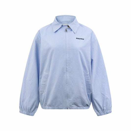 26FW New Logo Check Zip-Up Jacket