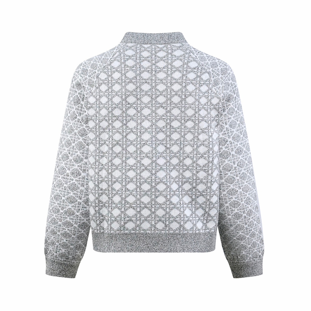 26FW New Cannage-Pattern Knit Cardigan