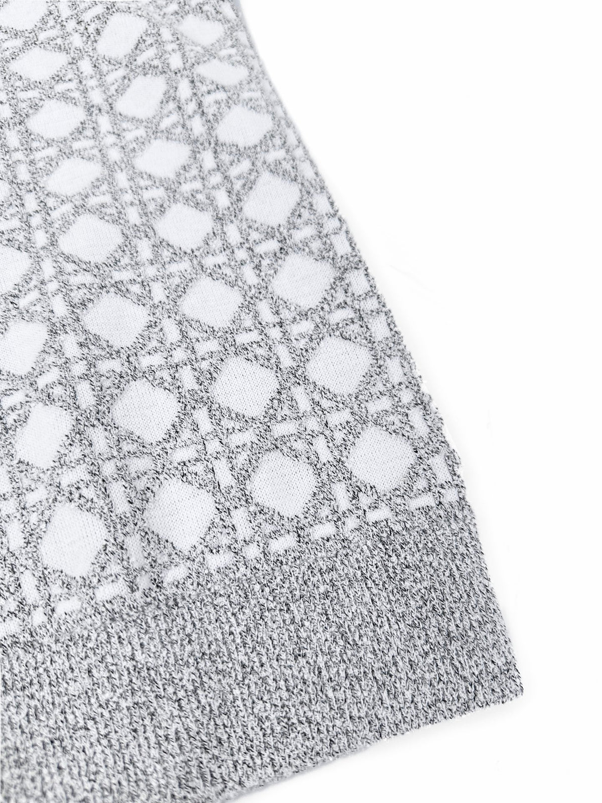 26FW New Cannage-Pattern Knit Cardigan