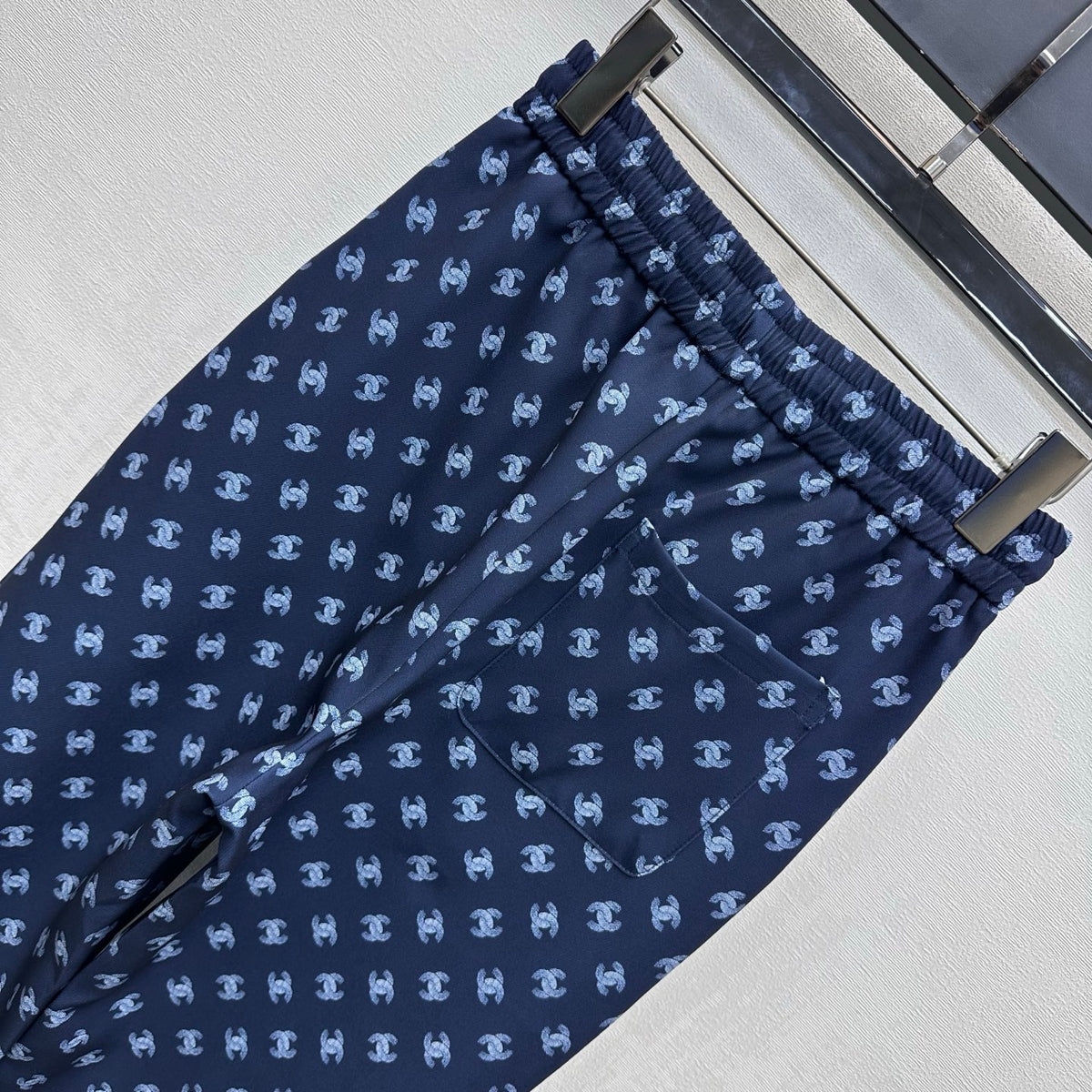 26FW New All-Over Print Casual Straight-Leg Trousers