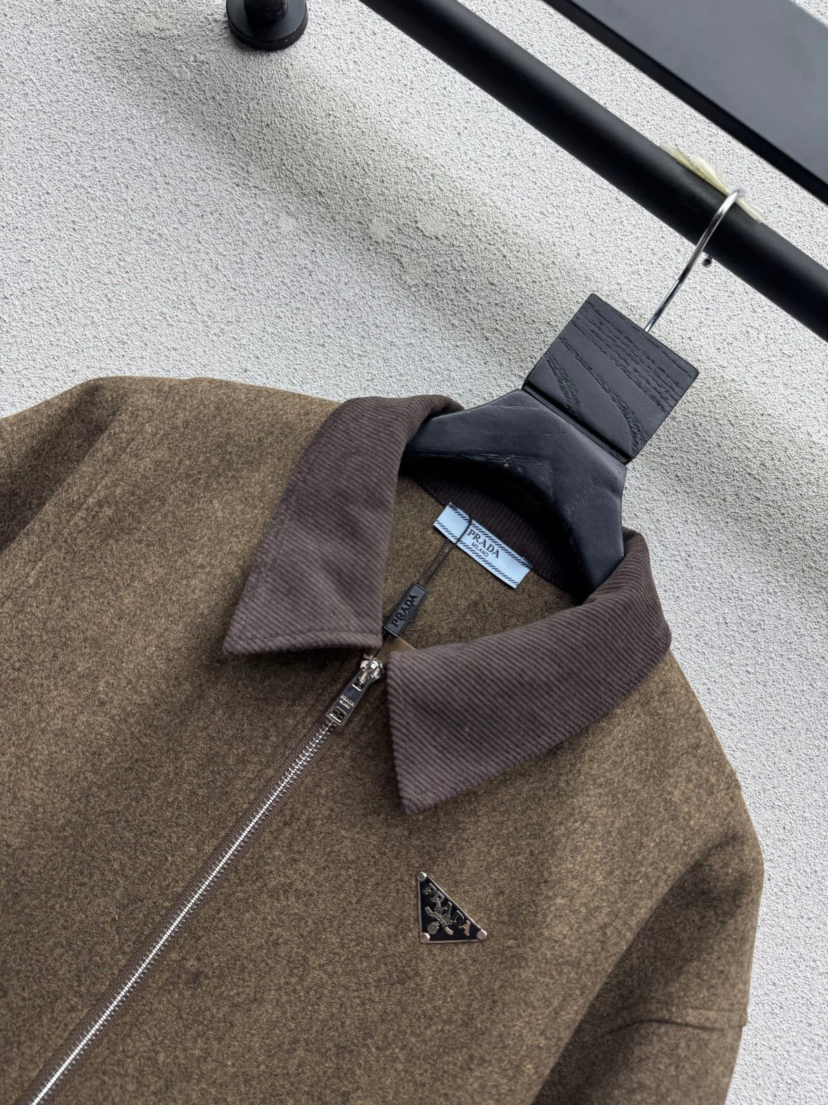 26FW New Jacket with Triangular Logo