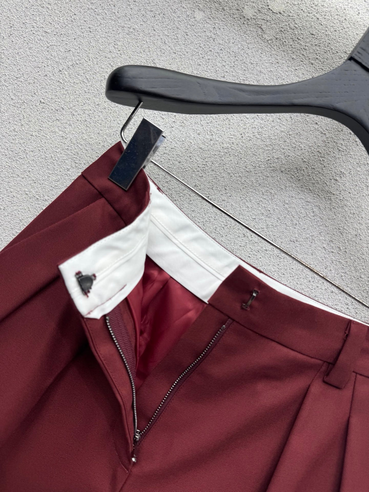26FW New Burgundy Tailored Shorts