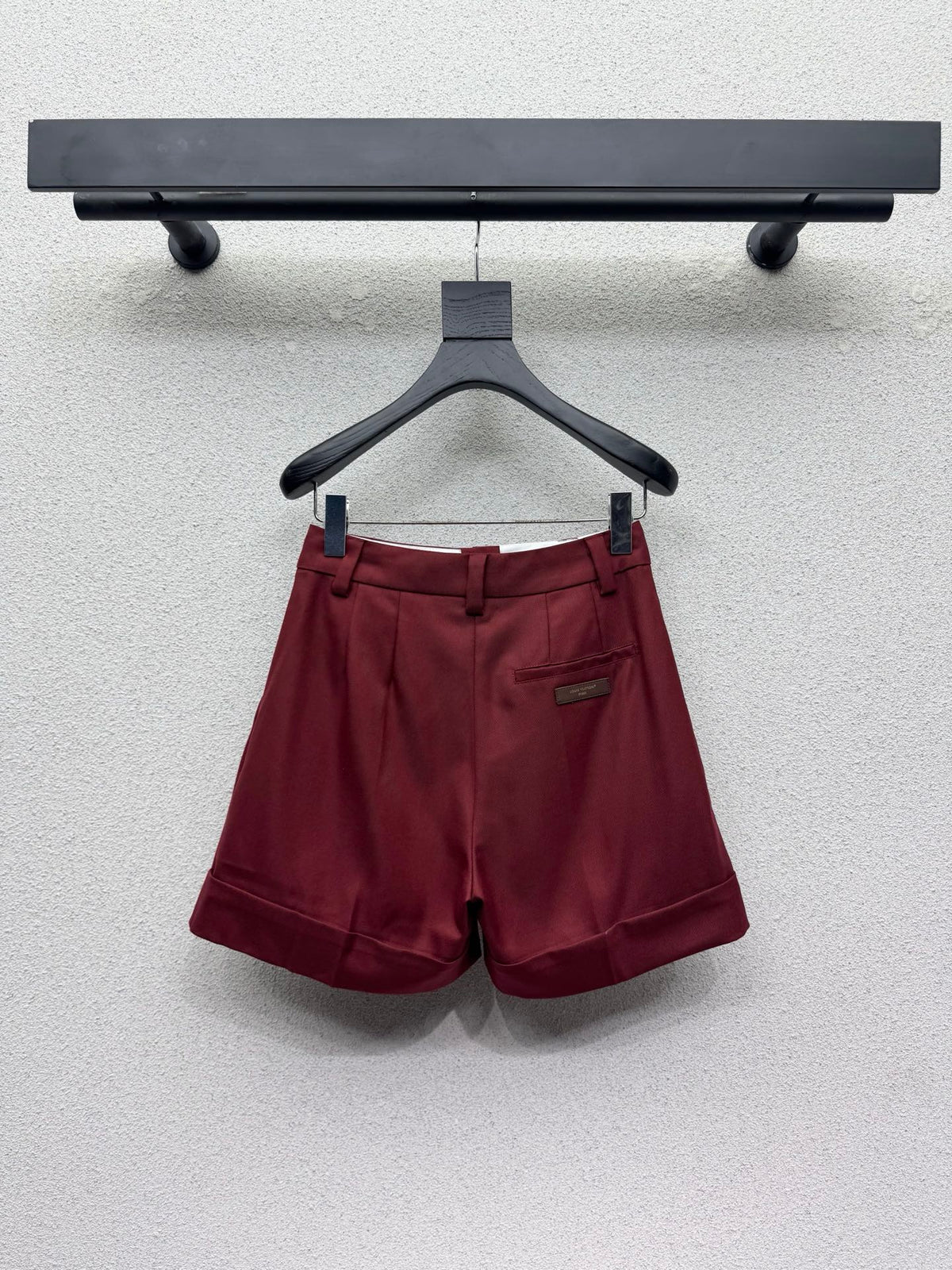 26FW New Burgundy Tailored Shorts